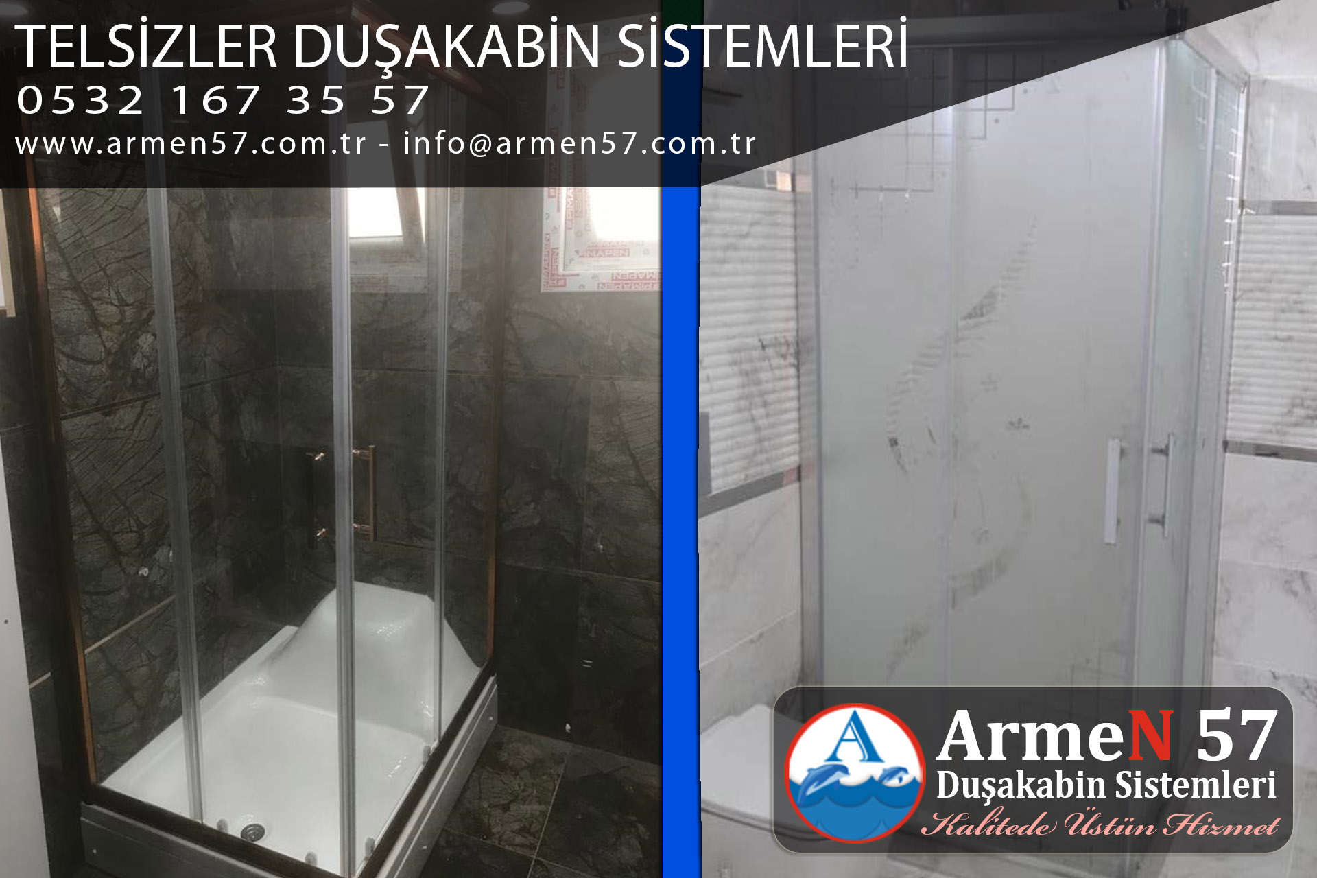 telsizler duşakabin