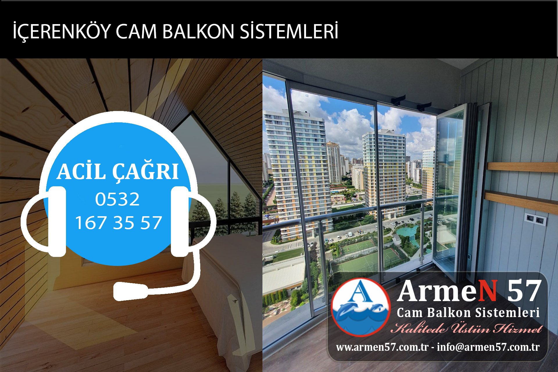 içerenköy cam balkon