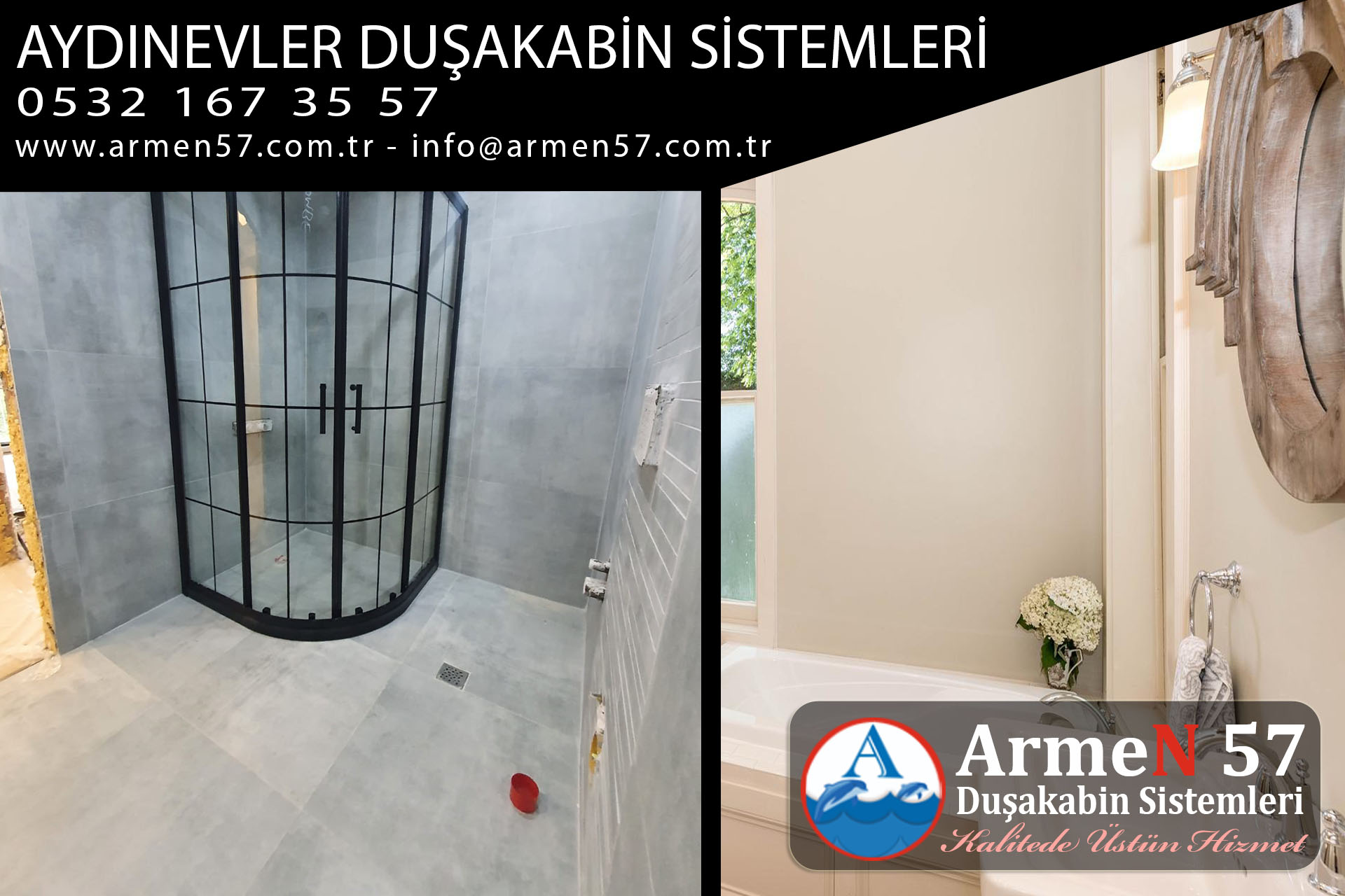 aydınevler duşakabin